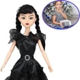 thumbnail image 4 of Muñeca negra Addams YONGSHENG del miércoles de la Familia Addams 11 pulgadas vestido negro tacones altos, 4 of 4