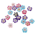 thumbnail image 4 of maskred 20 Assorted Color Flower Polymer Clay Beads Findings Jewelry Making 12mm 5Set, 4 of 6