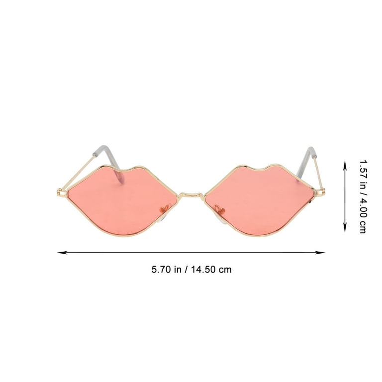 Sunglasses Glasses Lip Shaped Eyeglasses Rave Accessories Party