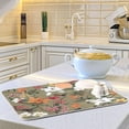 thumbnail image 6 of Coolnut Beautiful Vintage Flower Dish Drying Mat Microfiber Drying Pad for Kitchen Counter Absorbent Mat Drying Pad Sink Mat 16 x 18 Inch Home Decor, 6 of 7