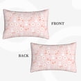 thumbnail image 4 of Fotbe Flower Rabbit Pillow Cases - Envelope Closure - Luxury, Extra Soft, Cooling Pillow Covers - Wrinkle, Fade, Stain Resistant-16"x24", 4 of 8