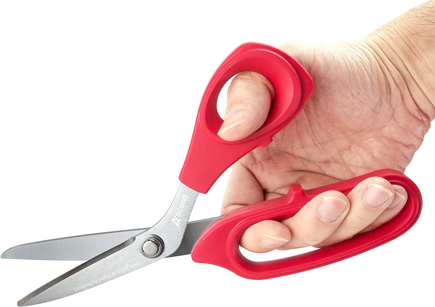 Ascend Tools 8 inch Shears – Cuts High Performance Materials Kevlar Spectra Technora and Composite
