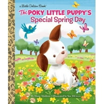 Little Golden Book The Poky Little Puppy's Special Spring Day, (Hardcover)