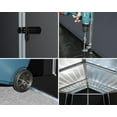 thumbnail image 2 of Rubicon 6 ft. x 10 ft. Dark Grey Garden Storage Shed, 2 of 8