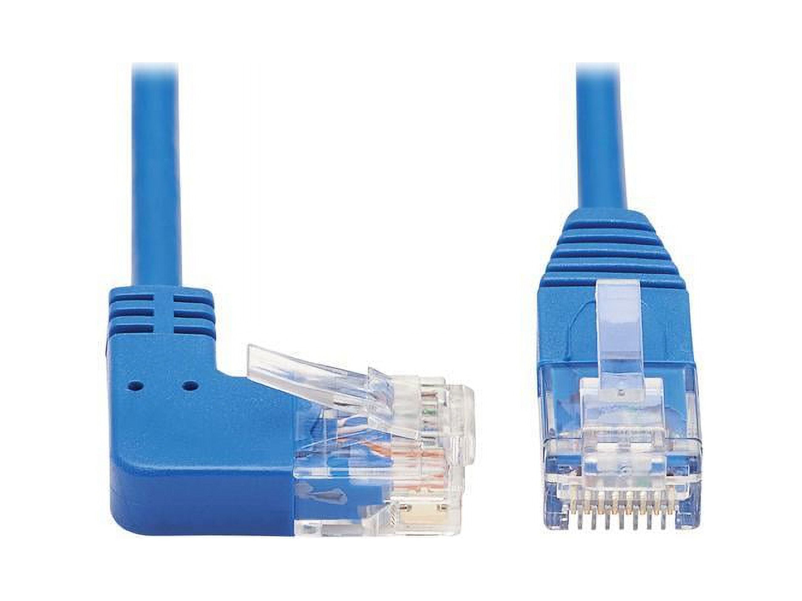 Tripp Lite Cat6 Gigabit Ethernet Cable Molded Ultra-Slim RJ45 M/M Blue 5ft  - network cable - 5 ft - blue
