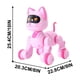 thumbnail image 3 of Robots interactivos de juguete para niñas, control remoto electrónico, robot mecánico programable que puede bailar, regalos sorpresa de Navidad y cumpleaños, robots de control remoto., 3 of 9