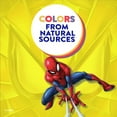 thumbnail image 6 of Popsicle Spiderman Colors from Natural Sources Stawberry Blue Raspberry Lime Ice Cream Bars, 6 Count, 6 of 10