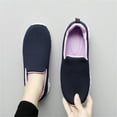 thumbnail image 6 of YOURDIARY Women's Lightweight Breathable Slip-On Casual Sneakers, Comfortable Tennis Shoes, 6 of 9