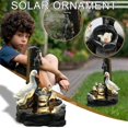 thumbnail image 2 of Solar Power Duck Family Garden Water Feature Fountain Statue Decor, 2 of 7