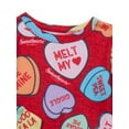 thumbnail image 3 of Character Toddler Unisex Valentine's Day Pajama Set, 2-Piece, Sizes 12M-5T, 3 of 3