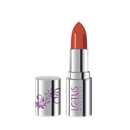 Lotus Makeup Ecostay Butter Matte Lip Colour, Plum Pearl, 4.2g