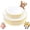 Gold, variant on 60PCS Black Plastic Plates - Black Disposable Plates with Gold Rim for Halloween Party/Graduation - Include 30Pcs 10.25inch for Dinner and 30Pcs 7.5inch for Dessert
