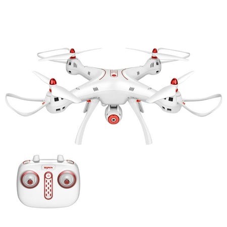 Syma x8sw wifi fpv 2.4ghz rc drone quadcopter with 720p hd camera and altitude hold function - white