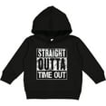 thumbnail image 2 of Inktastic Straight Outta Time out Toddler Hoodie, 2 of 4