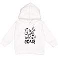 thumbnail image 2 of Inktastic Girls Gotta Have Goals Soccer Toddler Hoodie, 2 of 4