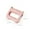 🔥 Pink_Hot#4013, variant on Fascia Roller Mini Percussion Handheld Deep Tissue Muscle Relaxation Tool | Portable Wireless Vibration Massager | Multi-speed, Silent, Flexible Belt | 13.8x12.6x4.1cm | White/Blue/Pink | 1 Set