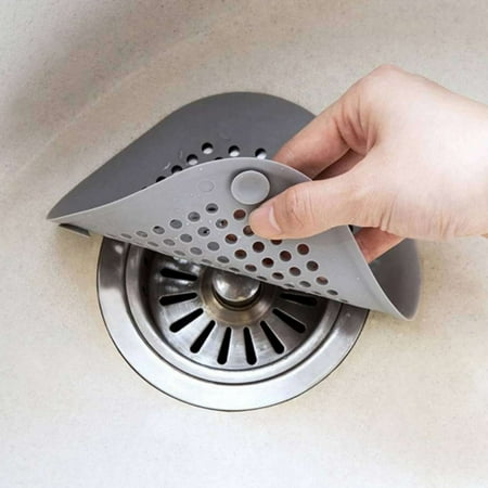

GETHOME Silicone Home Skid Hair Blocker Practical Sewer Filter Kitchen Sink Drain