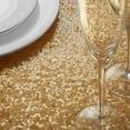 thumbnail image 4 of Lann's Linens 12" x 72" Gold Sequin Table Runner, Sparkly Tablecloth Cover for Wedding, Party, Banquet, 4 of 4