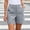 Gray, variant on Floleo Womens High Waisted Work Shorts with Pockets Stretchy Twill Casual Straight Leg Summer Shorts for Office Weekend Travel Hiking Golf Daily Comfort Wear(Gray,S)