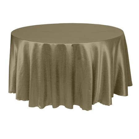 

Ultimate Textile (5 Pack) Herringbone - Fandango 90-Inch Round Tablecloth Natural