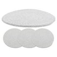 thumbnail image 5 of 4pcs Rustic Round Coaster Wear-resistant Woven Placemat Home Cutlery Mat Dining Table Decor, 5 of 7