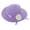Purple, variant on Girls Sun Hat Kids Summer Straw Sun-Hat Wide Brim Floppy Beach Visor Hat with Flowers Sun Hats for Kids Pink One Size