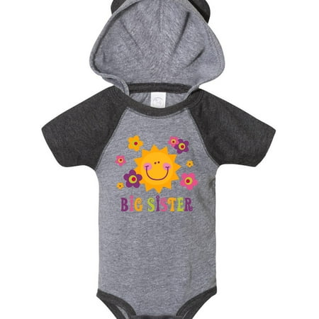 

Inktastic Sunny Big Sister Gift Baby Girl Bodysuit