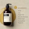 thumbnail image 2 of Ginger Lime Body Cleanser | Aromatic Body Wash to Hydrate & Balance Skin | Alternative to Regular Soap | Fresh & Citrus Aroma | Vegan, Cruelty & Paraben-Free | 500 ml, 2 of 6
