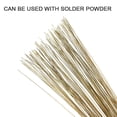 thumbnail image 2 of MYG 1.64ft Silver Welding Rods Gold Soldering Wire Soldering Rods for Jewelry Repair, 2 of 9