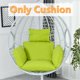 thumbnail image 2 of Fuwatacchi columpio colgante para silla, cojín de mimbre para jardín, Patio, hamaca, soporte para porche, almohadas para silla colgante de cintura Fivean unisex, 2 of 2
