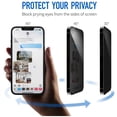 thumbnail image 3 of For Samsung Galaxy S24+ /S24 Plus 5G Privacy Screen Protector Tempered Glass Anti-Spy Anti-Peek 9H Hardness Screen Cover by Xpression - Black, 3 of 7