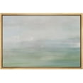 thumbnail image 5 of PixonSign Framed Canvas Print Wall Art Pastel Watercolor Green Blue Landscape Abstract Shapes Illustrations Modern Art Decorative Minimal Relax/Calm for Living Room, Bedroom, Office - 24"x36" NATURAL, 5 of 5