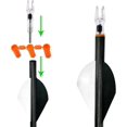 thumbnail image 4 of 6PCS X Lighted Nocks for Arrows with .204 .233 .244 .246 Inside Diameter with H, S, GT Bushings High-Visibility LED Arrow Nocks, ON/Off Switch Included, 4 of 7