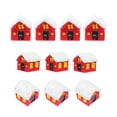 thumbnail image 3 of 10pcs Xmas Micro Paisaje Decoraciones Decorativas Mini Resina Navidad Casa Adornos, 3 of 7