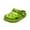 Green, variant on GobdXE Unisex Kids Contrast Heel Strap Classic EVA Clogs Waterproof Garden Slippers Color:Black,Size:6-12 Months