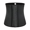 thumbnail image 5 of VASLANDA Latex Men Waist Trainer Corsets with Steel Bone Sweat Belt Sauna Suit for Fitness, 5 of 8