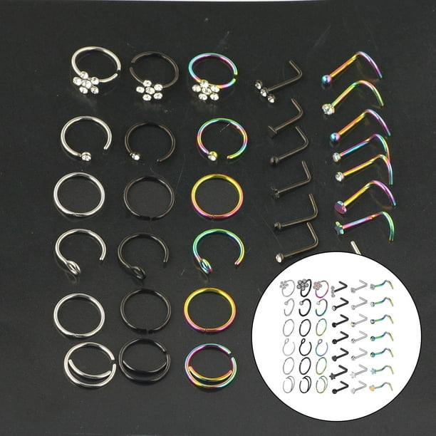 Nose ring shop retainer walmart