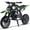 Pro Green, variant on TOXOZERS 50cc Dirt Bike for Kids,Mini Pit Bike for Boys and Girls 8+,25 MPH Off Road Motor-Cycle with Disc Brakes,Green