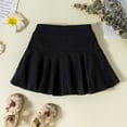thumbnail image 4 of U·nikaka Toddler Baby Girl Skorts Flared Plain Pleated Skater Skirts Sport Skorts, 4 of 8
