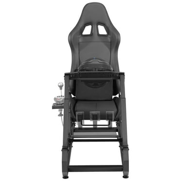 KFFKFF Racing Simulator Stand for Logitech G923/G920/G29, Durable Steel Frame for Driving Games-Thrustmaster T248P, Adjustable Steering Wheel & Pedal Angles, Supports up to 330 LBS
