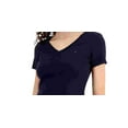 thumbnail image 2 of Tommy Hilfiger Womens Logo Basic T-Shirt, Blue, Medium, 2 of 3