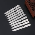 thumbnail image 3 of MesaSe FACEGA 10 Pcs Outil de Manucure en Métal Inoxydable Double Face, 3 of 10
