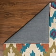 thumbnail image 4 of Trio Ikat Sand Area Rug 8x10 Transitional Contemporary Design, 4 of 5