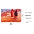 thumbnail image 2 of Red Sky (Ka Lani Mākole) - Hawaiian Sunset - From an Original Watercolor Painting by Janet Stewart - 8 x 12 inch Vintage Metal Tin Sign, 2 of 4