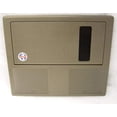 thumbnail image 2 of WFCO Arterra Power Converter Door WF-8955PEC-DA Flip Down Type; Brown; Plastic; Rectangular; 11-3/4 Inch Height x 14 Inch Width, 2 of 2