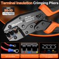 thumbnail image 4 of Herramienta de crimpado Preciva AWG20-10 Trinquete con 425 terminales, 4 of 7