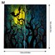 thumbnail image 4 of Wosthever Paquete de 2 cortinas de dibujos animados, tratamientos de ventanas de Halloween, cortinas decorativas para el hogar, cortinas navideñas, Sombras de ventana METRO, 4 of 6