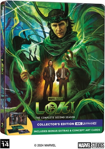 Loki Complete Series Seasons 1-2 (DVD)