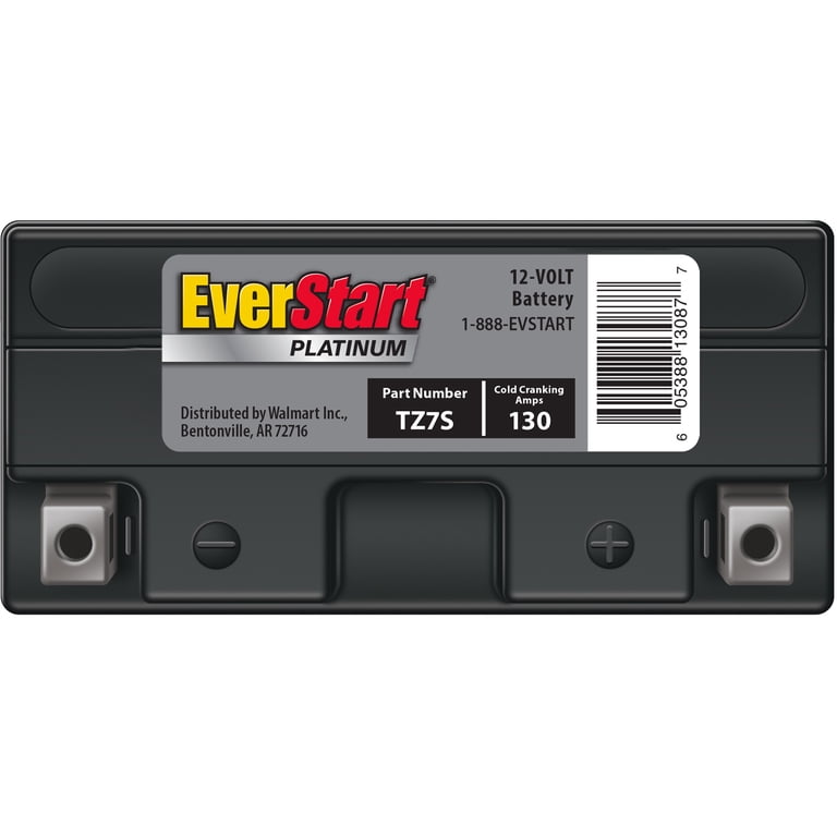 Free Shipping! EverStart AGM PowerSport Battery, Group Size TZ7S