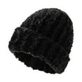 thumbnail image 2 of Women's Soft Plush Slouchy Wool Cap Lazy Type Elastic Hat for Daily Wear and Warm In Autumn and Winter, 2 of 4